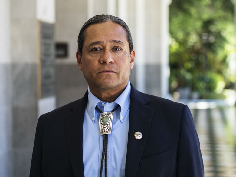 Mark Macarro, chairman of the Pechanga Tribe of Luiseño Indians, calls the academic study of skeletons dug up from Native American gravesites "abhorrent."